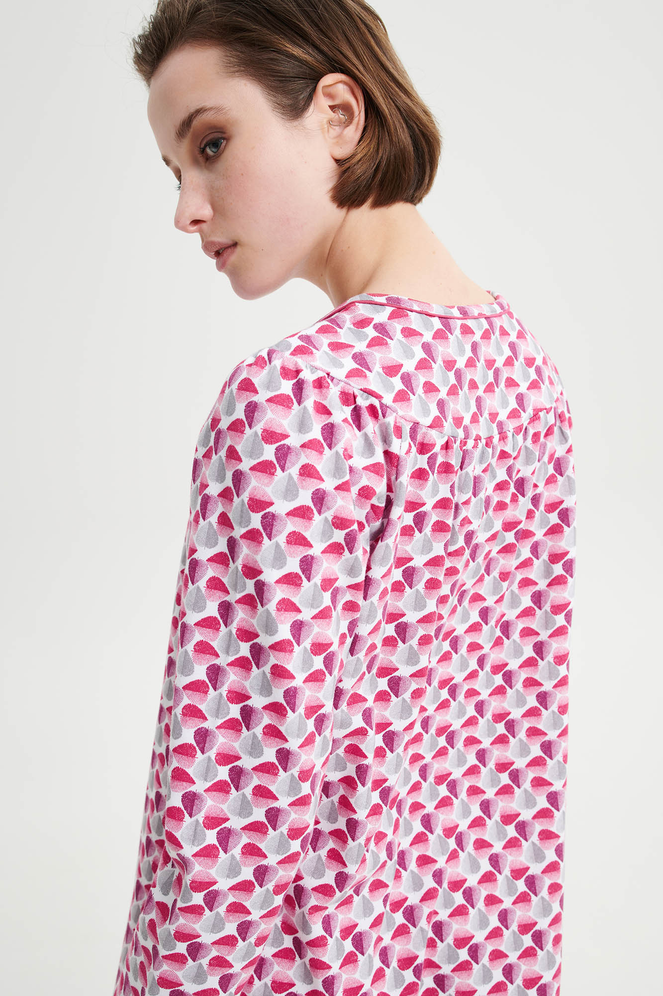 Εμπριμέ Νυχτικό με Πατιλέτα