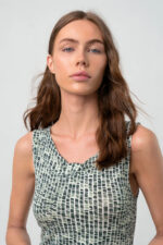 Αμάνικο Εμπριμέ Νυχτικό - Image 4