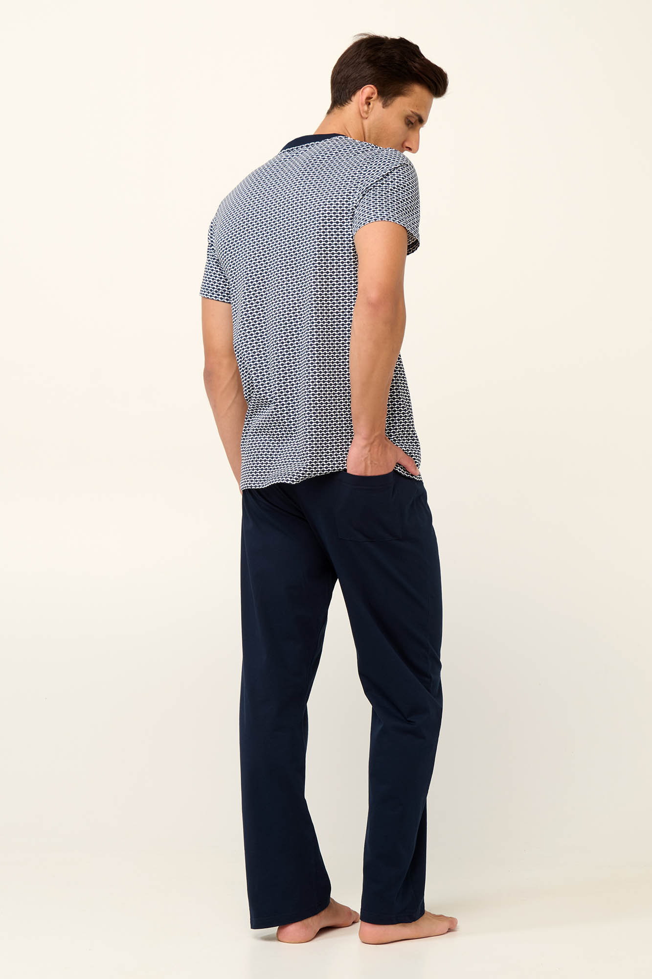 Βαμβακερό Ανδρικό Σετ Τριών Τεμαχιων