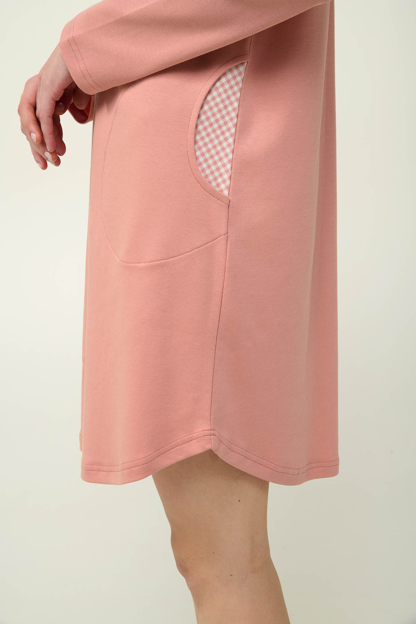 Βαμβακερό Νυχτικό με Τσέπες