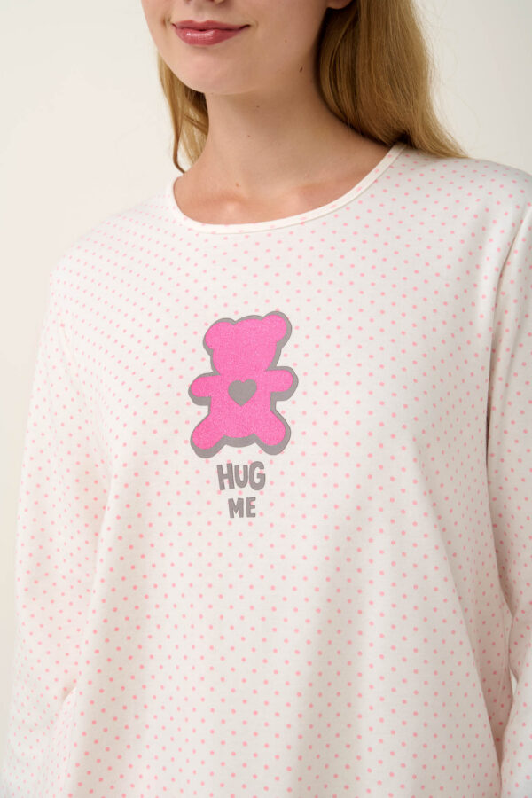 Γυναικείες Βαμβακερές Πυτζάμες με Τύπωμα