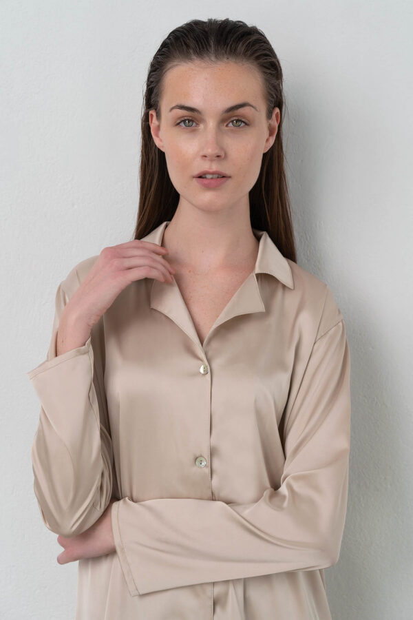 Νυχτικό με Μακρύ Μανίκι