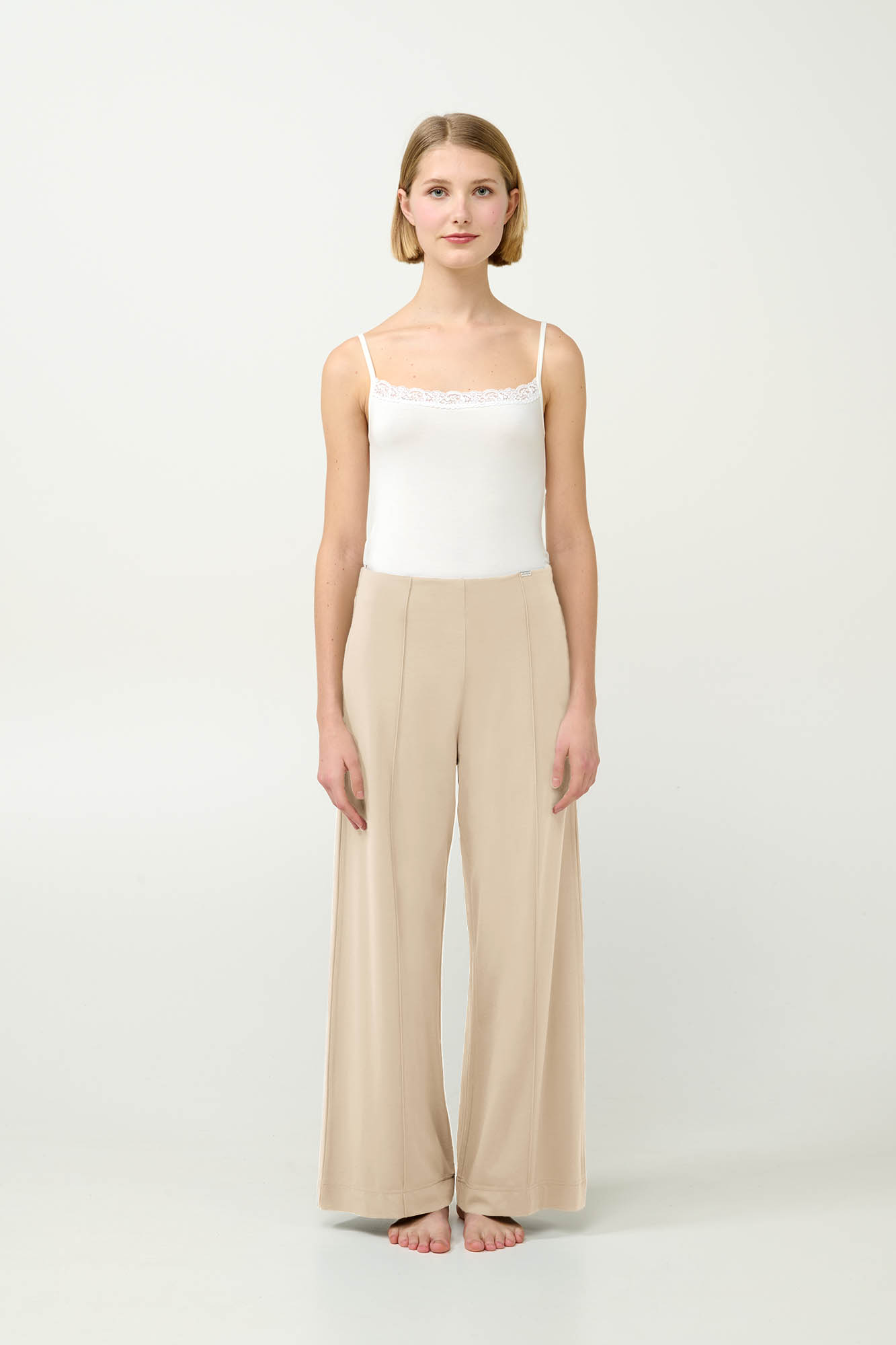 Γυναικείο Lounge Φαρδύ Παντελόνι