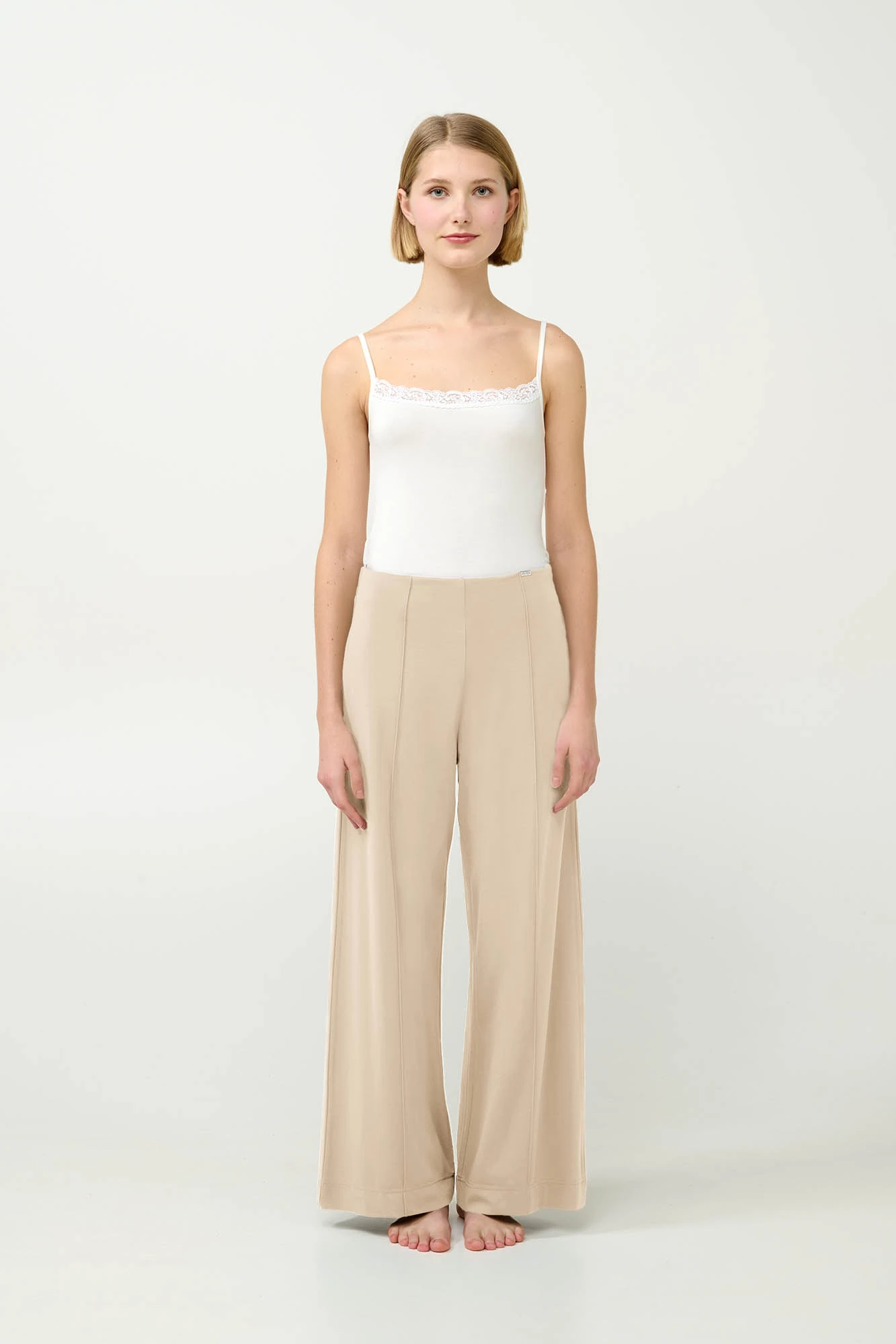 Γυναικείο Lounge Φαρδύ Παντελόνι