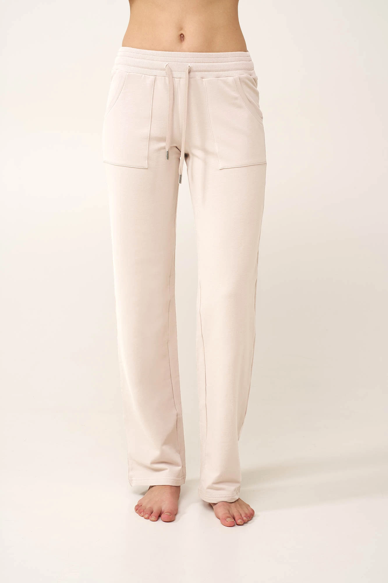 Γυναικείο Μακρύ Παντελόνι από Βαμβάκι