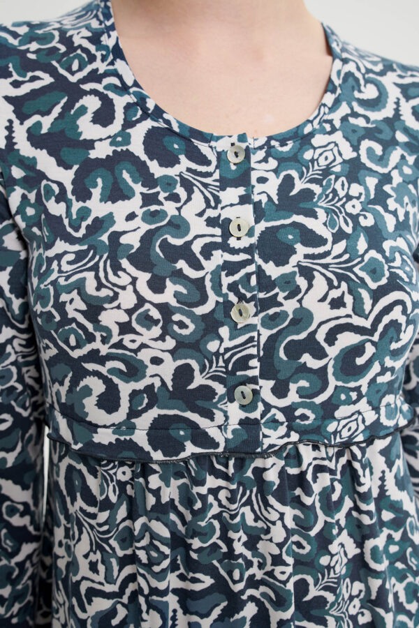 Νυχτικό με Μακρύ Μανίκι