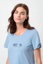 Νυχτικό με Κοντό Μανίκι - Image 4