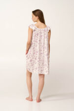 Φλοράλ Νυχτικό με Πατιλέτα - Image 4