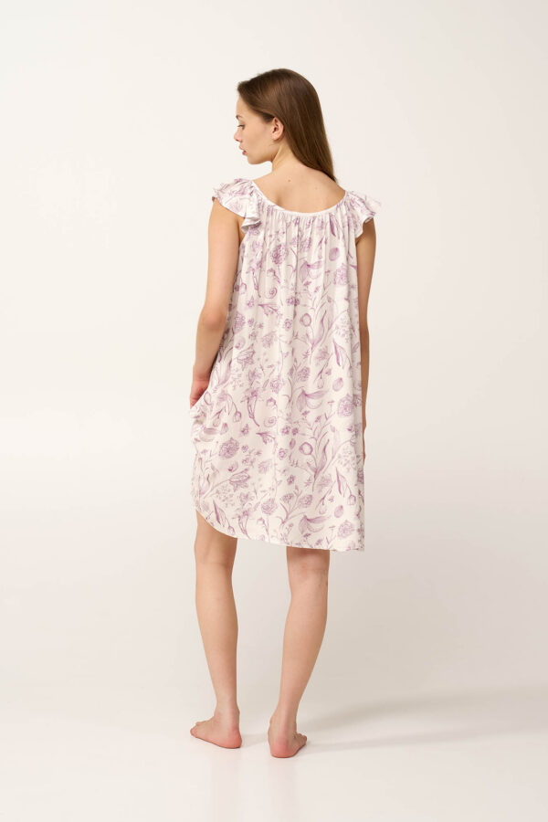 Φλοράλ Νυχτικό με Πατιλέτα