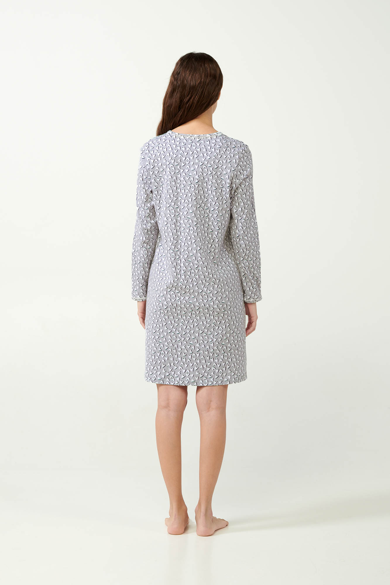 Interlock Νυχτικό με Πατιλέτα