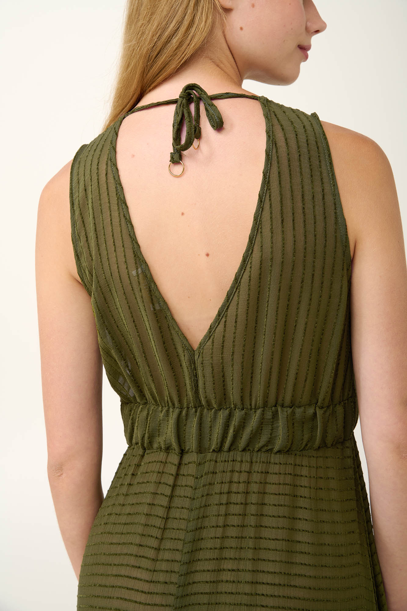 Καλοκαιρινό Maxi Φόρεμα από Ramie