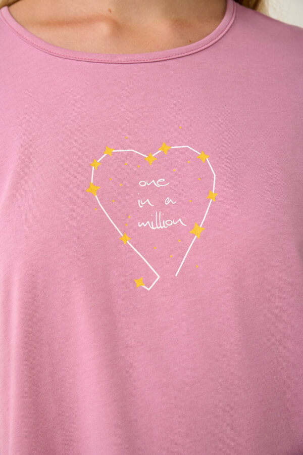 Βαμβακερές Γυναικείες Πυτζάμες με Τύπωμα