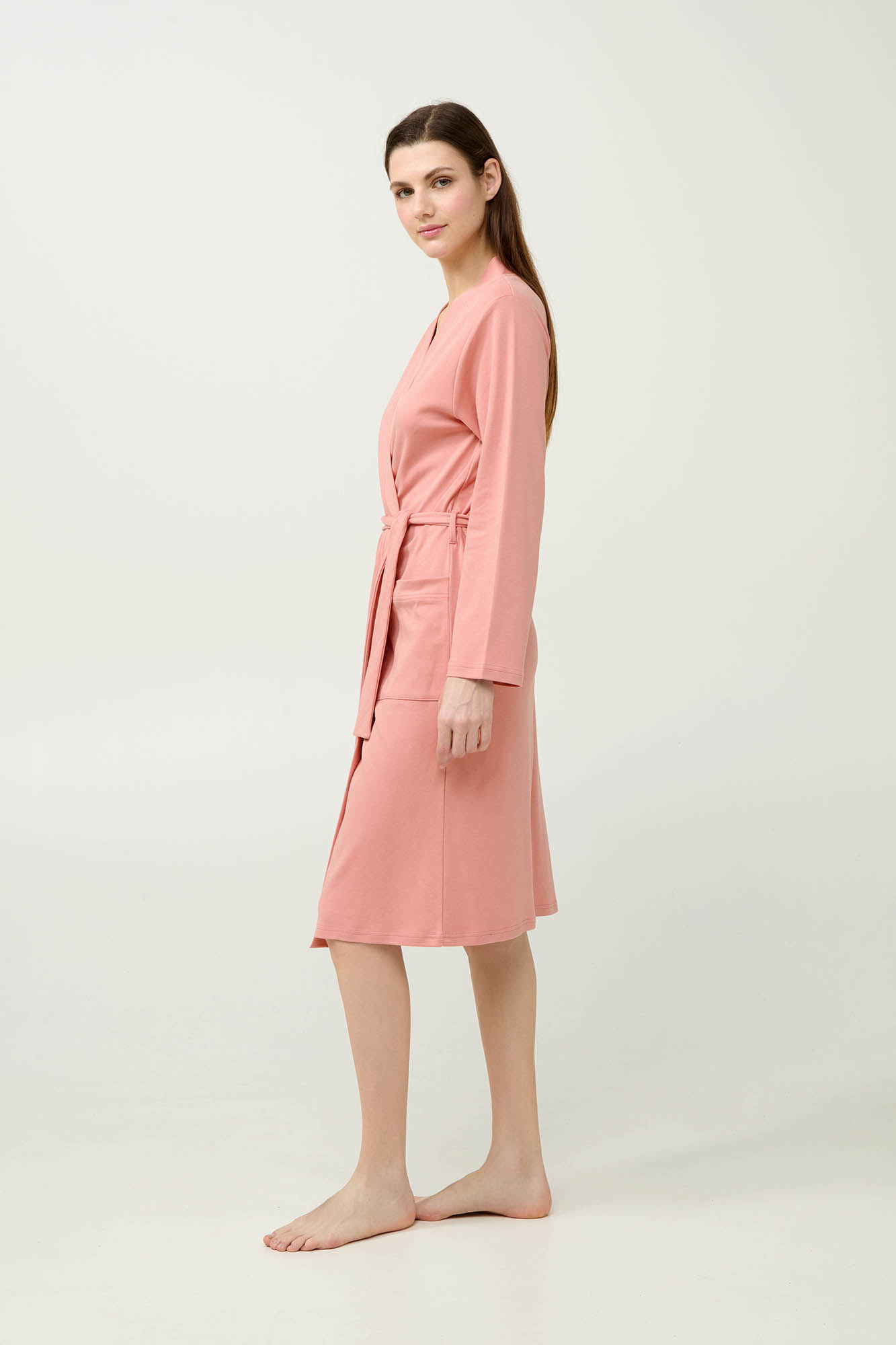 Σταυρωτή Βαμβακερή Γυναικεία Ρόμπα