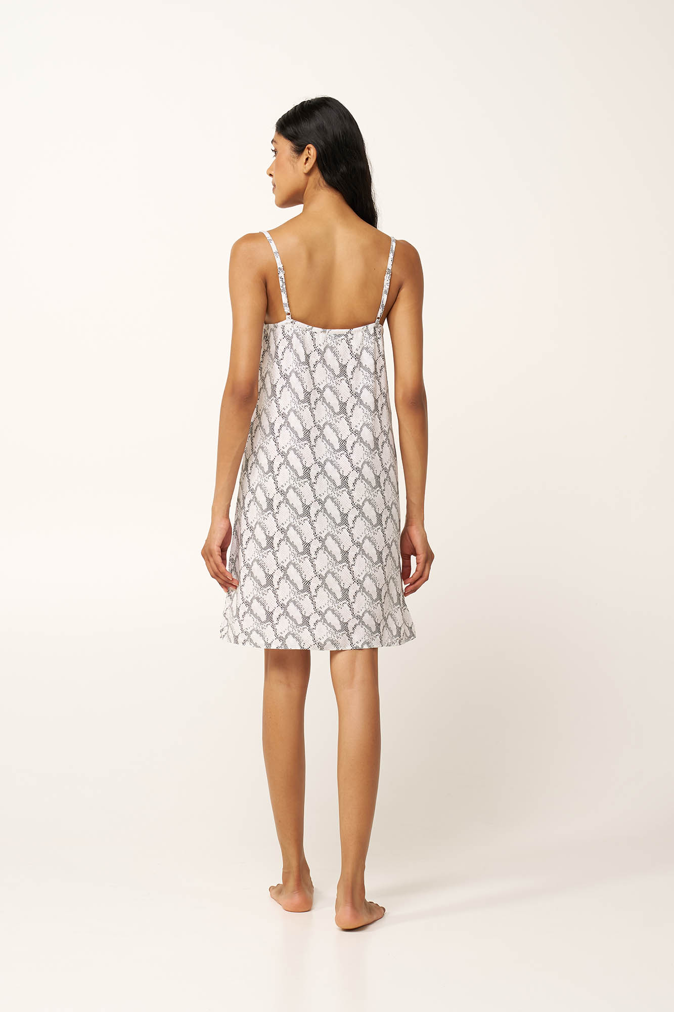 Νυχτικό με Τιράντες από Ποπλίνα