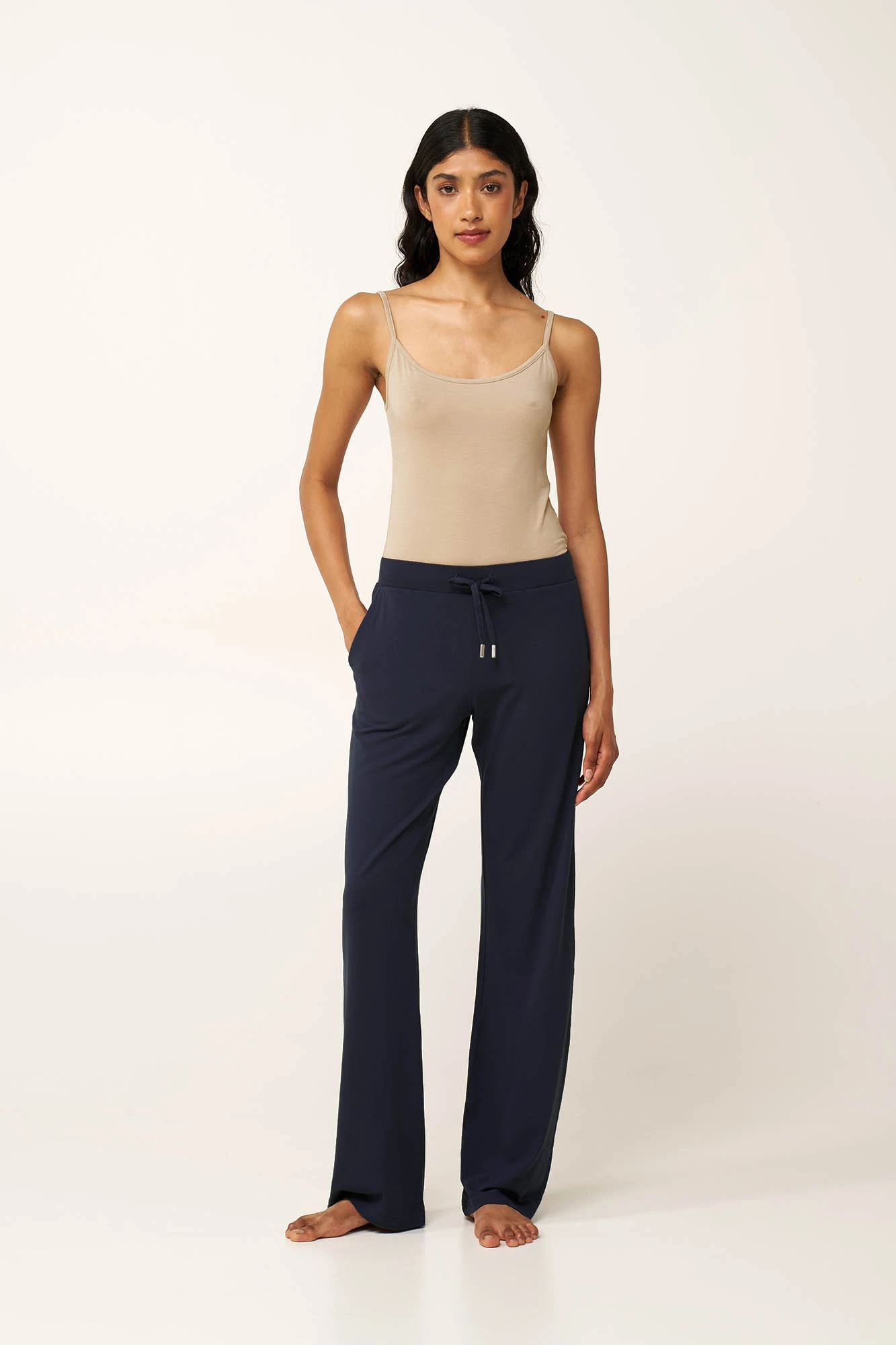 Γυναικείο Viscose Μακρύ Παντελόνι