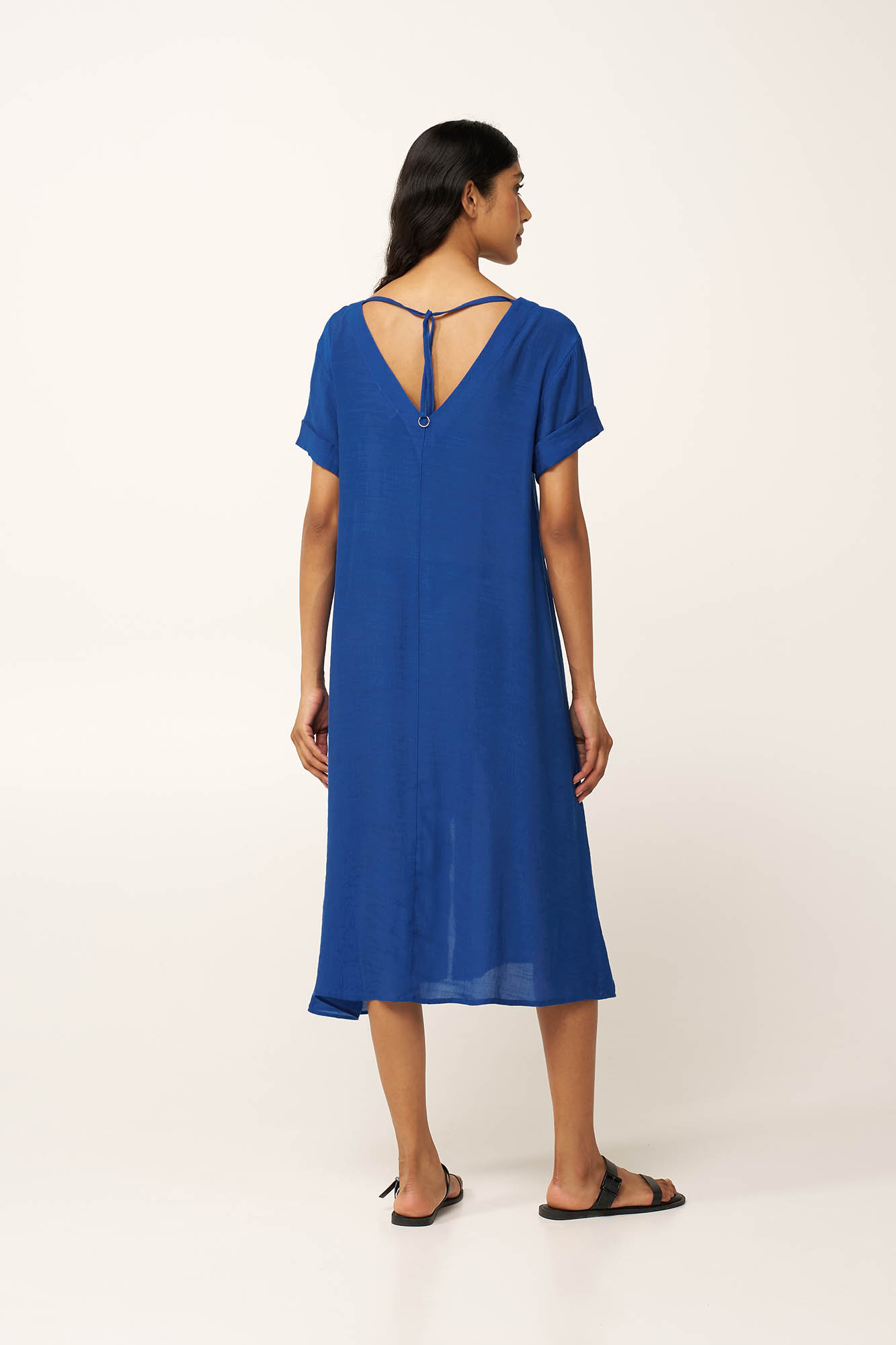 Φόρεμα Θαλάσσης με V απο Γάζα