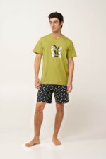 Ανδρική Βαμβακερή Πυτζάμα Spicy - Image 2