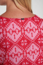 Εμπριμέ Μακρύ Φόρεμα - Image 4