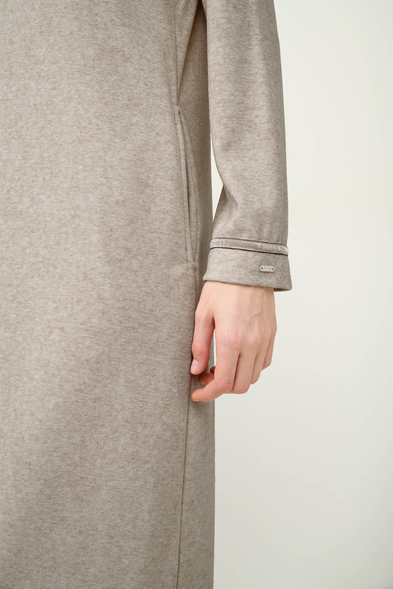 Γυναικεία Frottee Ρόμπα με Φερμουάρ