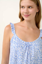 Καλοκαιρινό Νυχτικό  Φλοράλ από Βαμβάκι - Image 4