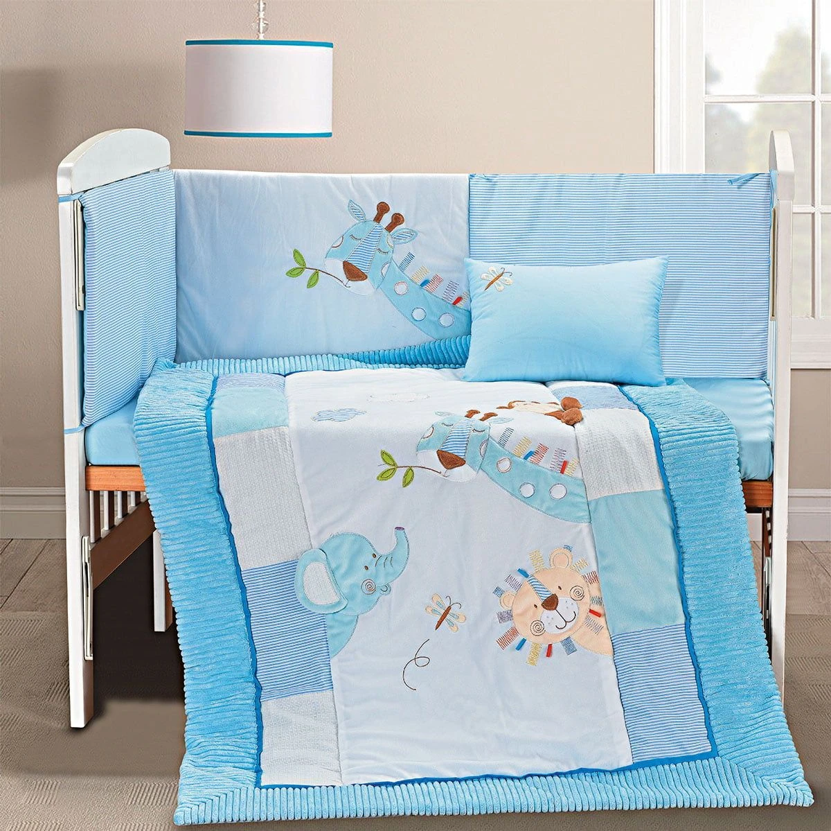 Beauty Home Σετ προίκας Great adventure Art 5105  Σετ 4τμχ  Λευκό,Γαλάζιο