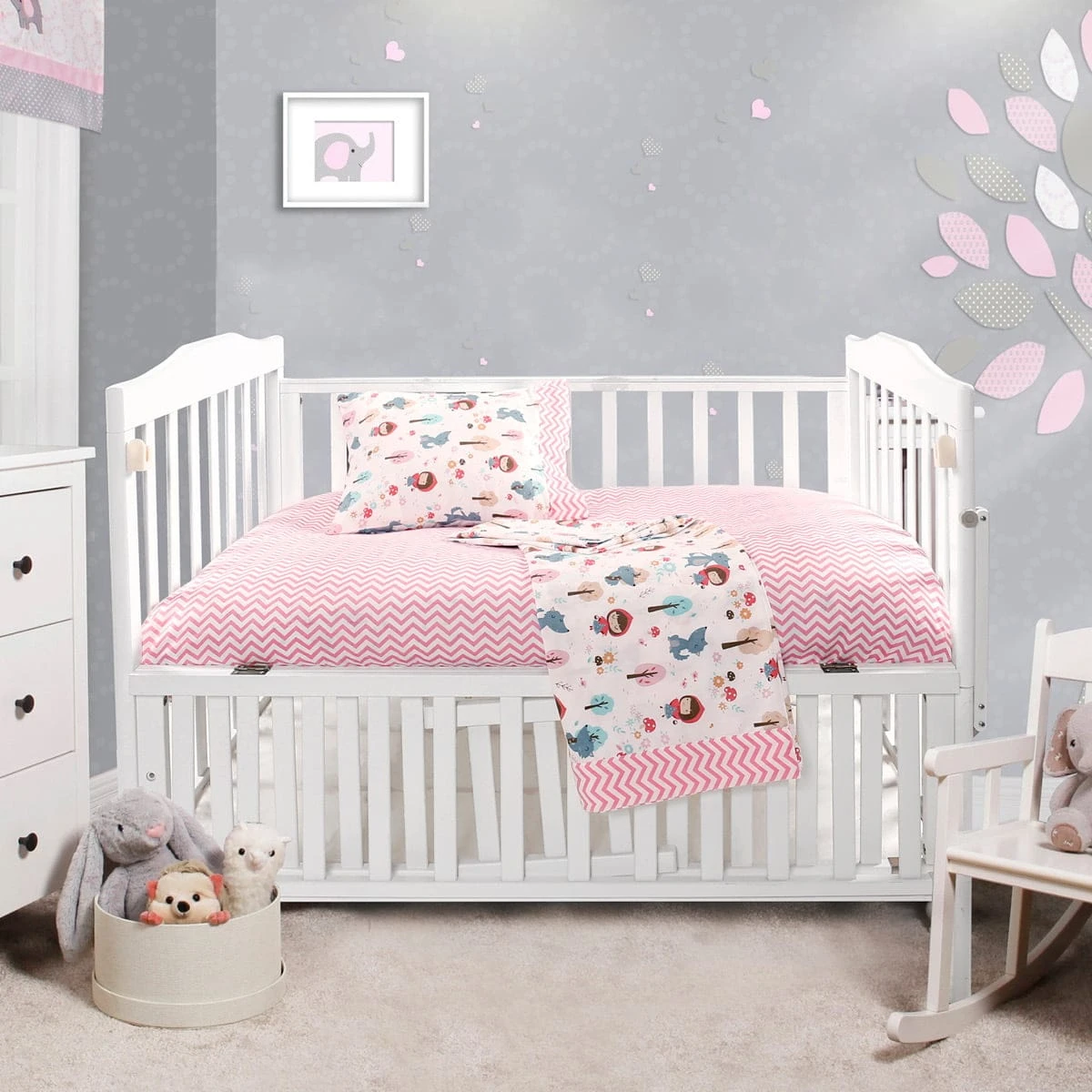 Beauty Home Σετ σεντόνια βρεφικά Art 5178 120x160 Ροζ