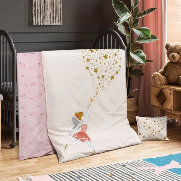 5190 Beauty Home Σετ σεντόνια βρεφικά Tiana Art 5190 120x160 Εμπριμέ