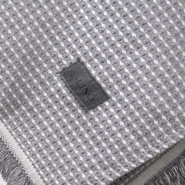 LINO Ποτηρόπανο (40x60) Niksi Γκρι