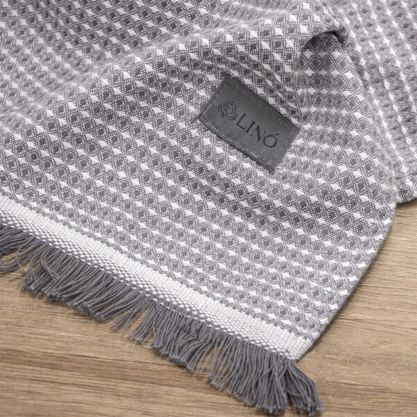 LINO Ποτηρόπανο (40x60) Niksi Γκρι