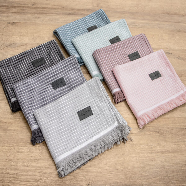 LINO Ποτηρόπανο (40x60) Niksi Γκρι