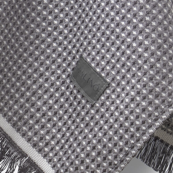 LINO Ποτηρόπανο (40x60) Niksi Σκούρο Γκρι