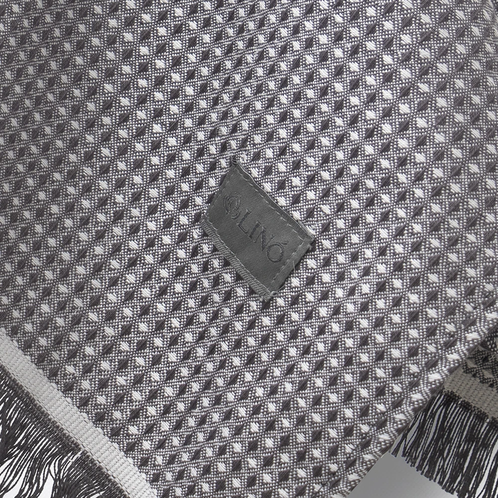 5200002144-a LINO Ποτηρόπανο (40x60) Niksi Σκούρο Γκρι