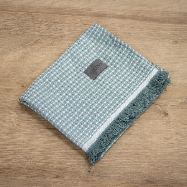 LINO Ποτηρόπανο (40x60) Niksi Πετρόλ