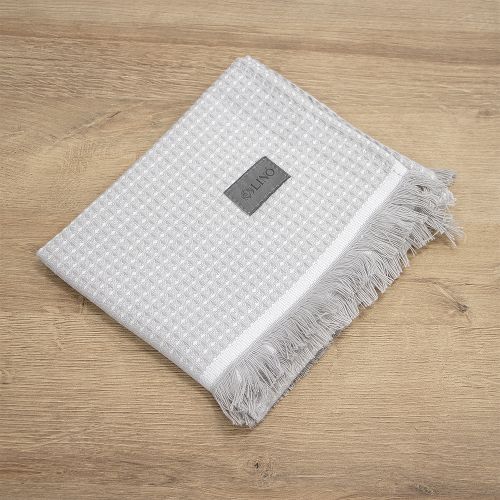 5200002148-c LINO Ποτηρόπανο (40x60) Niksi Ασημί