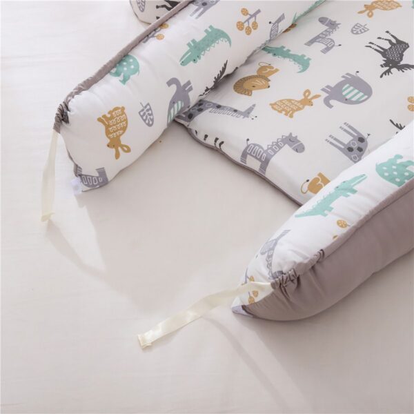 Beauty Home Bρεφική φωλιά με μαξιλάρι Art 5341 53x88 Μπεζ