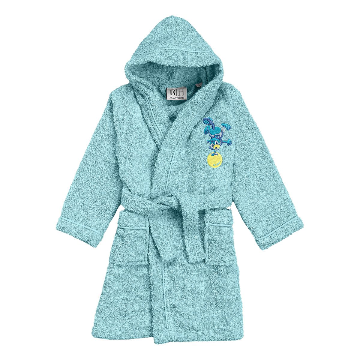 Beauty Home Μπουρνούζι βρεφικό-παιδικό Art 5417 3-4 ετών Σιελ