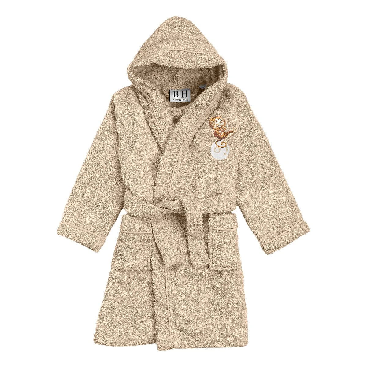 5426 Beauty Home Μπουρνούζι βρεφικό-παιδικό Art 5426 3-4 ετών Μπεζ