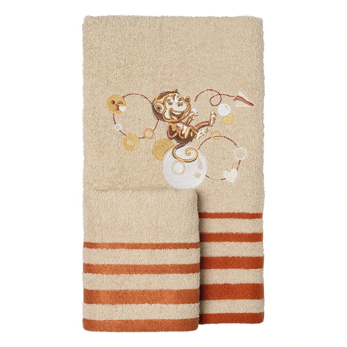 5426_Towels Beauty Home Σετ πετσέτες Art 5426 Σετ 2τμχ Μπεζ