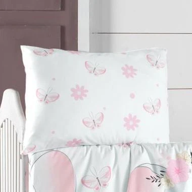 5604_pillowcases Beauty Home Ζεύγος μαξιλαροθήκες βρεφικές Art 5604 35x45 Ροζ