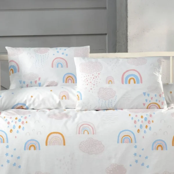 5612_pillowcases Beauty Home Ζεύγος μαξιλαροθήκες βρεφικές Art 5612 35x45 Σάπιο μήλο