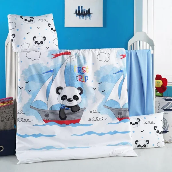 5616_pillowcases Beauty Home Ζεύγος μαξιλαροθήκες βρεφικές Art 5616 35x45 Γαλάζιο
