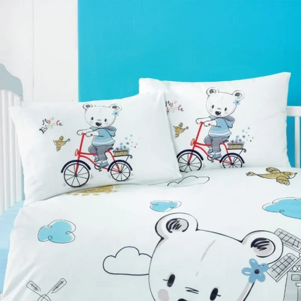 5620_pillowcases Beauty Home Ζεύγος μαξιλαροθήκες βρεφικές Art 5620 35x45 Μπλε