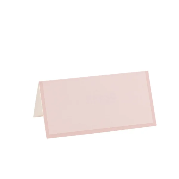 Beauty Home 10 χάρτινες ετικέτες θέσης – Ροζ 8 x 4 cm
