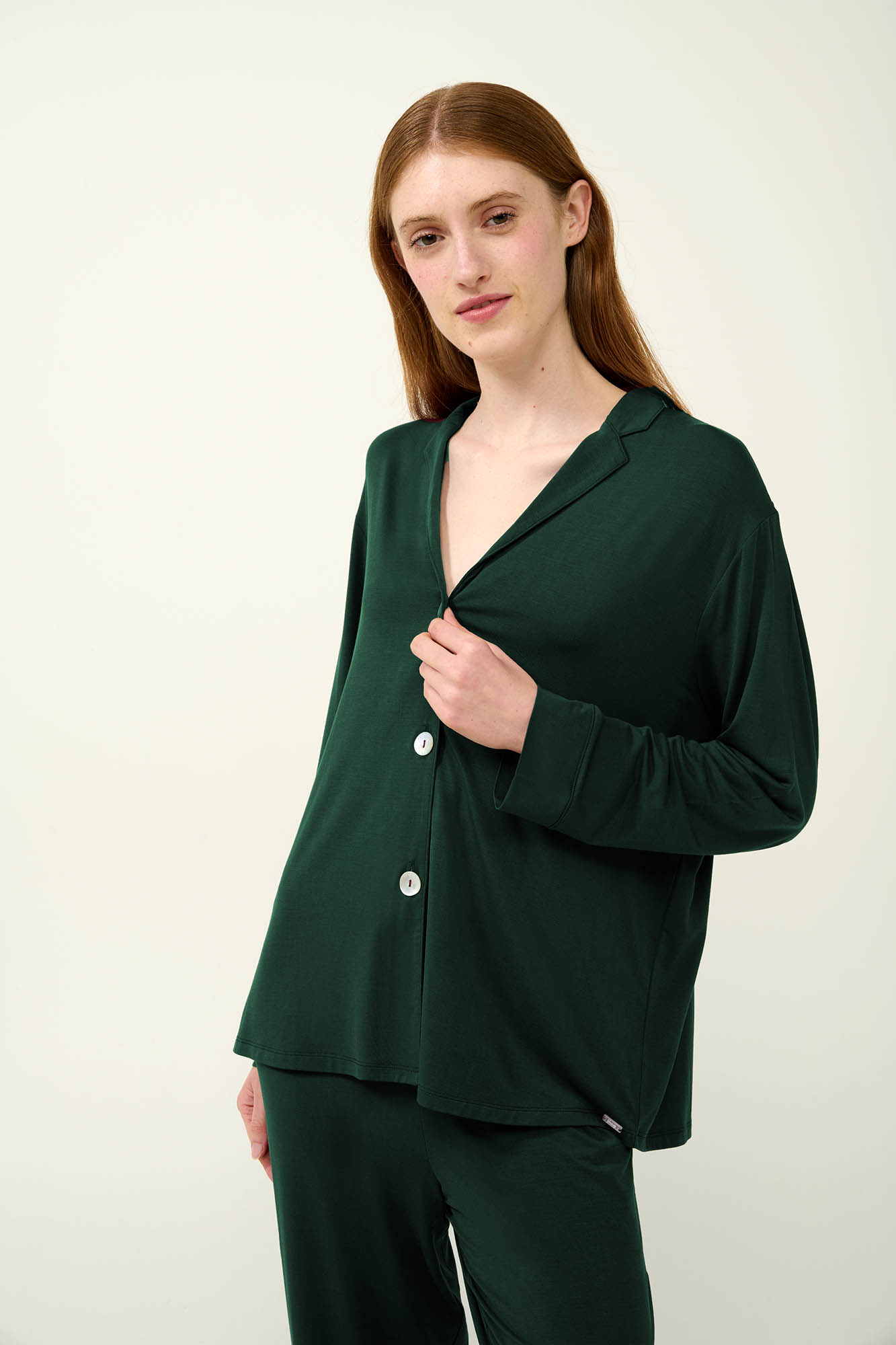 Κουμπωτή Γυναικεία Πυτζάμα Micromodal