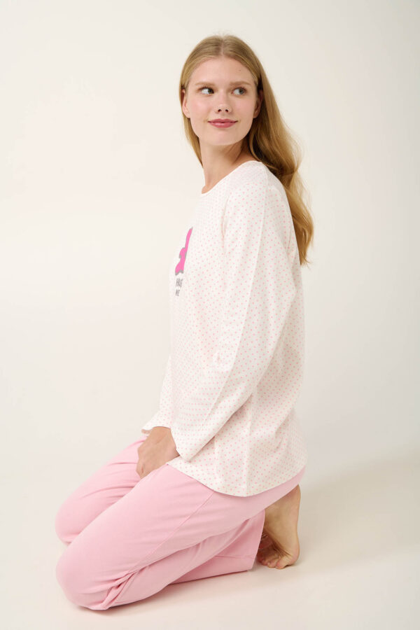 Γυναικείες Βαμβακερές Πυτζάμες με Τύπωμα