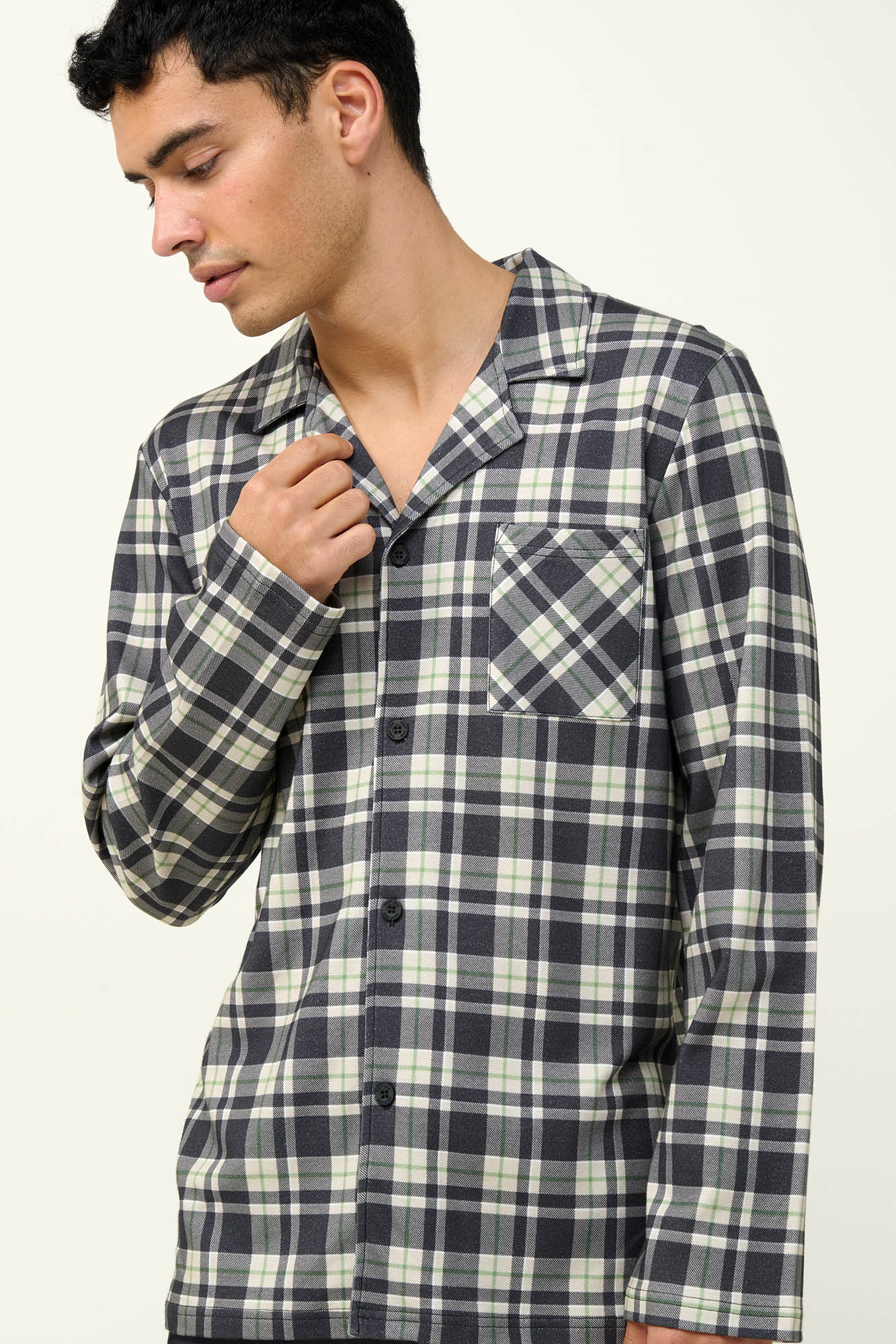 Ανδρική Βαμβακερή Κουμπωτή Πυτζάμα