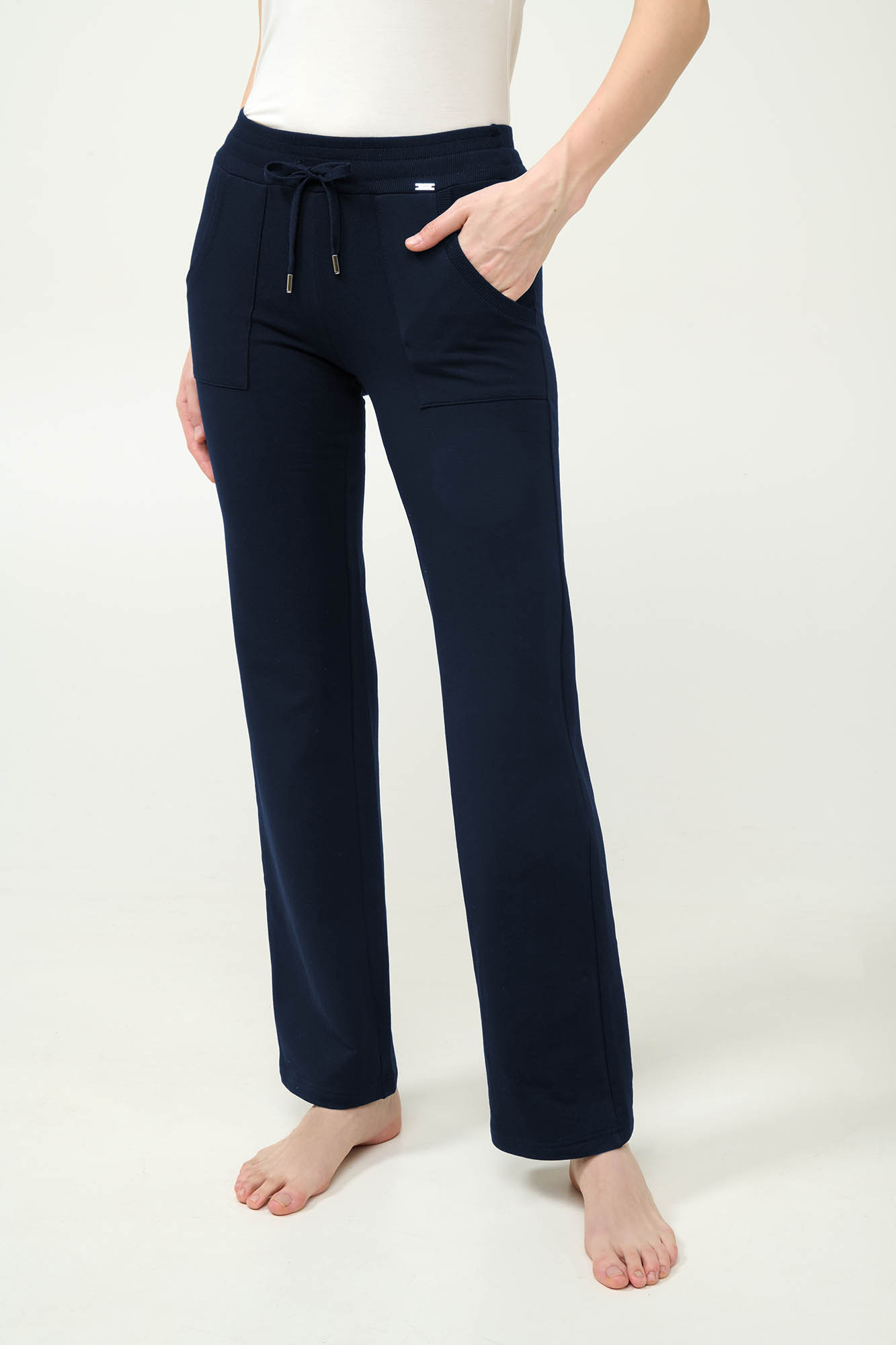 Μονόχρωμο Γυναικείο Φούτερ Παντελόνι