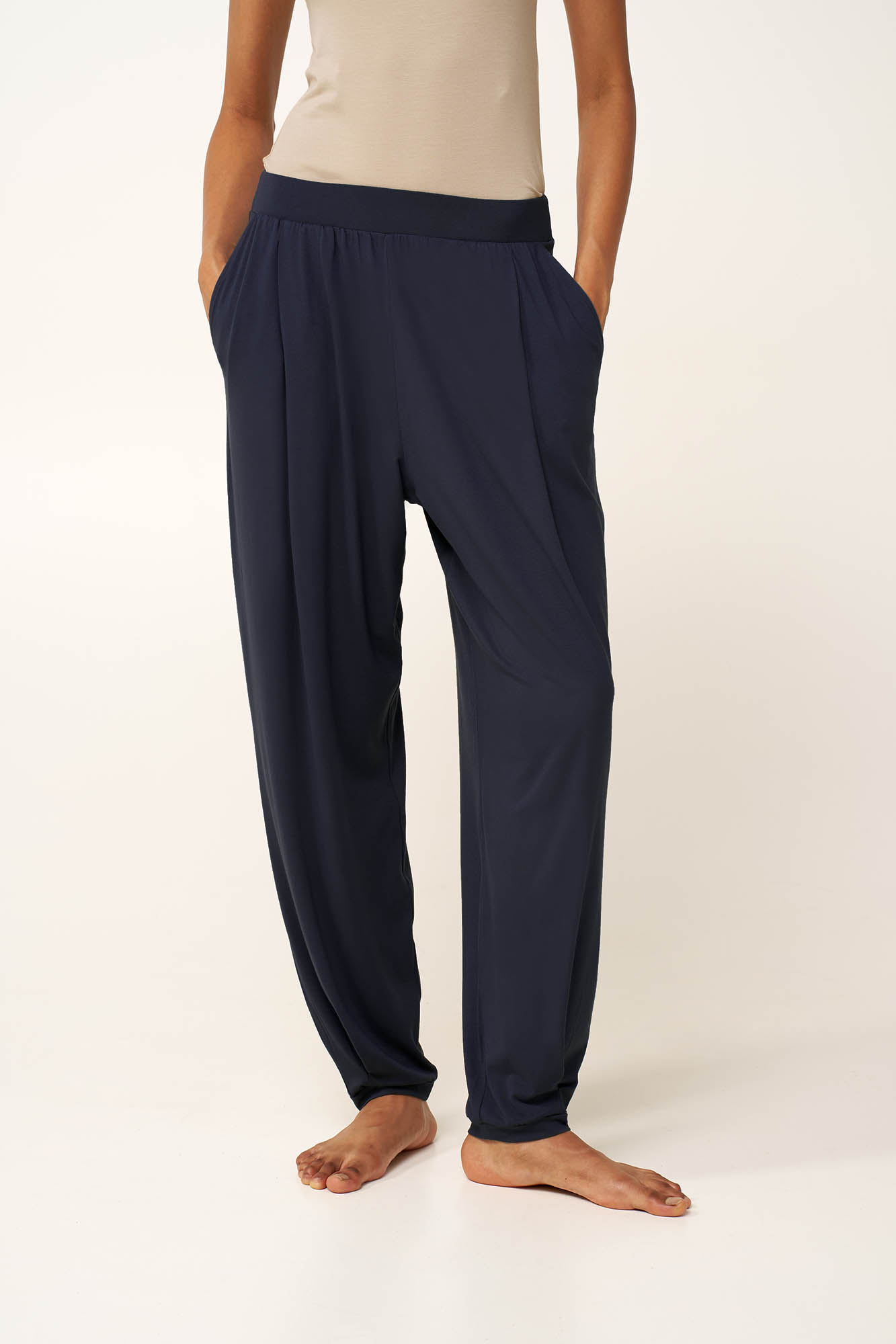 Γυναικείο Παντελόνι Viscose με Μανσέτες