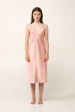 Σατέν Νυχτικό με Τιράντες - Image 3