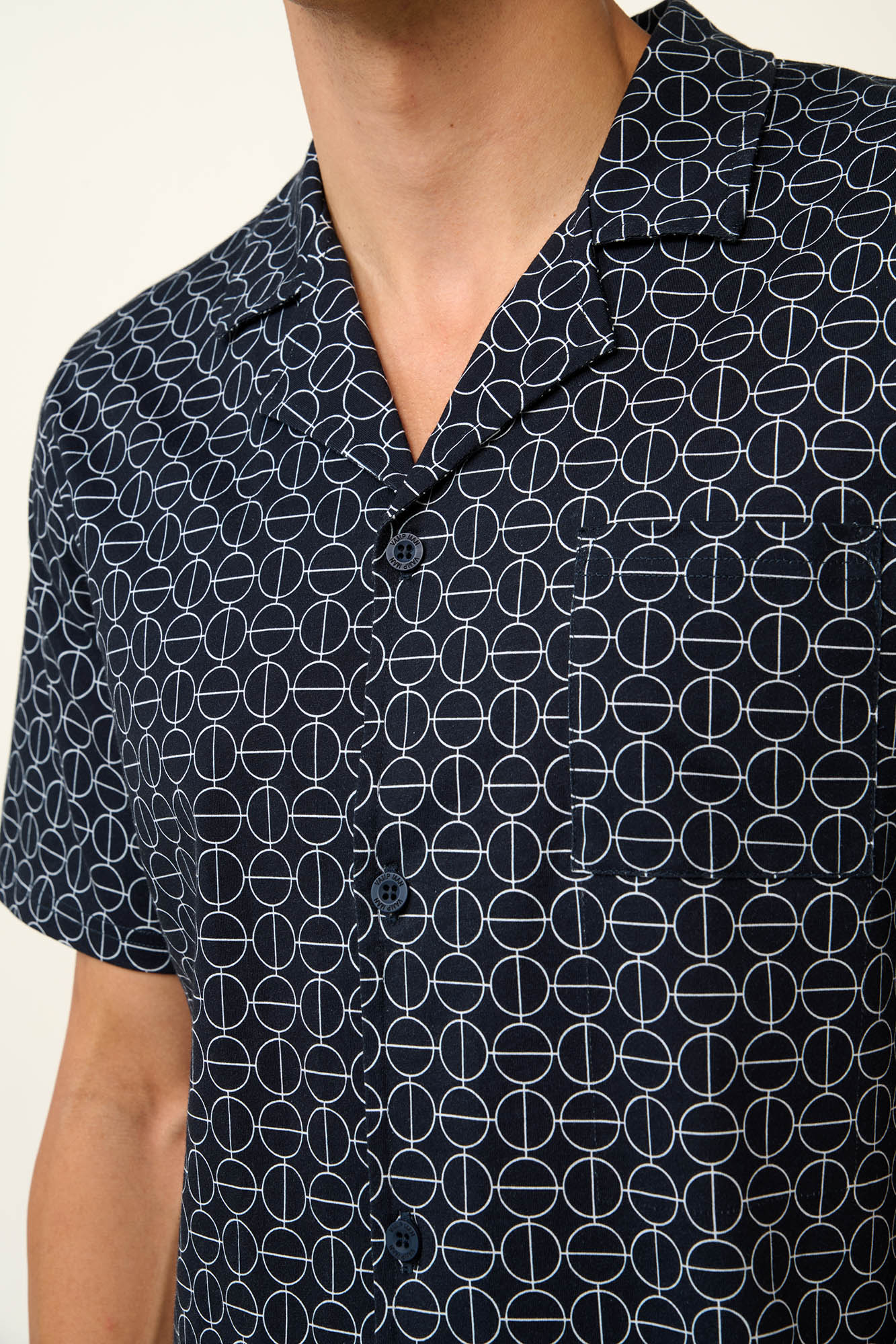 5_0546581790 Βαμβακερή Ανδρική Πυτζάμα με Κουμπιά